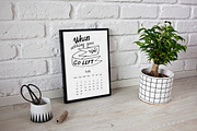 Calendar 2018 - hand drawn lettering, a Work Illustration by Lytvynenko Anna (Thumbnail 5 of 7)