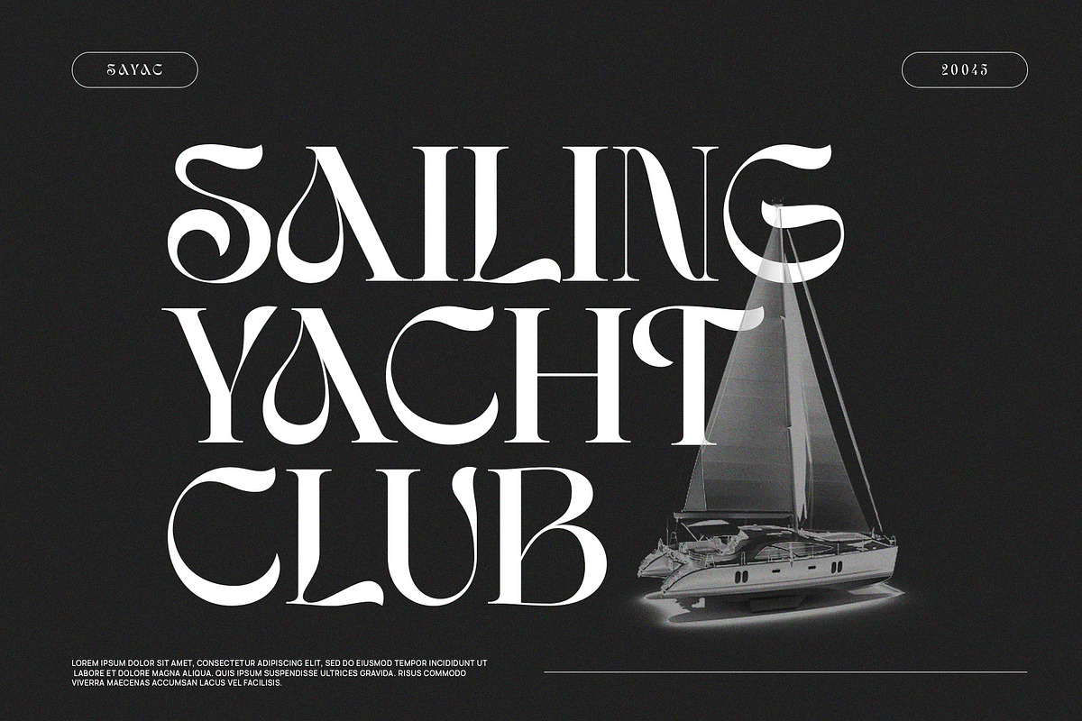 Glasio Unique Modern Serif Font, a Serif Font by Perfectype (Photo 4 of 6)