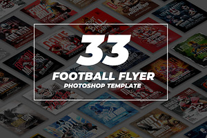 33 Football Flyer Template Bundle 1