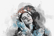 Mixed Art Watercolor Effect Template, an Action Add-On by MRI STUDIO (Thumbnail 14 of 24)