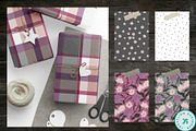 Floral Vintage Botanical Pattern Set, a Pattern Graphic by Traveling Designer (Thumbnail 6 of 7)