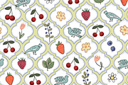 Flowers Birds Berries, a Pattern Graphic by GooseFrol (Thumbnail 7 of 18)