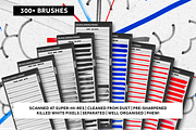 300+ REAL MARKERS FOR ILLUSTRATOR, a Brush Add-On by HEJBRUSH.COM (Thumbnail 3 of 4)