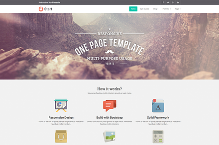 Start ~ Multi-Purpose WP Theme