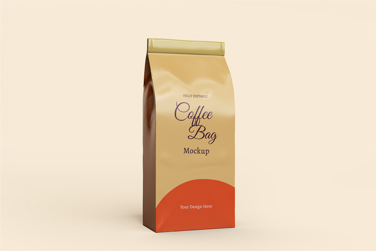 Coffee bag and coffee cup mockup, a Cups & Container Mockup by Runend (Photo 8 of 22)