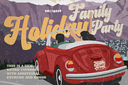 Middle Thread - Retro Font, a Script Font by Maculinc Type (Thumbnail 8 of 11)