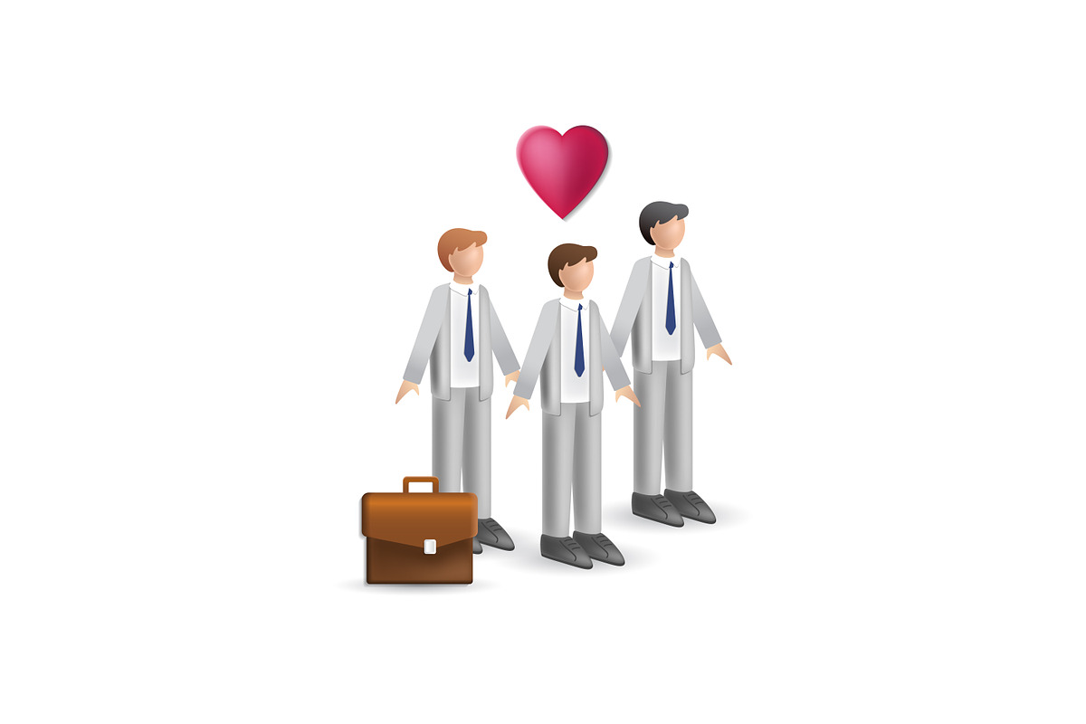Company Value 3D Icons Set Bundle, an Object Graphic by Aimagenarium@gmail.com (Photo 18 of 21)