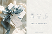 Decatur Monogram Font, a Serif Font by Loren Schmidt Studio (Thumbnail 3 of 6)