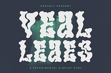 Vealleaes Experimental Display Font