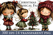 Christmas Whimsical Fairy Clipart, an Illustration by Designworld (Thumbnail 1 of 6)