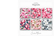 Magnolia Seamless Digital Paper, a Texture Graphic by Creative Matrix82 (Thumbnail 4 of 4)