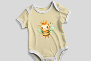 Busy Baby Bees Clipart PNG, an Animal Illustration by DesignRocket (Thumbnail 4 of 7)