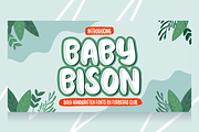 Baby Bison | Handwritten Font, a Serif Font by Forberas Club (Thumbnail 1 of 7)