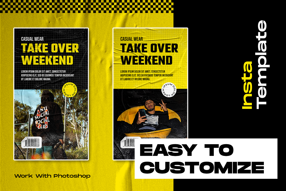 Gract Instagram Template, a Social Media Template by Shinra Labs (Photo 6 of 6)