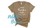 Bella Canvas TShirt Mockups On White, a Shirt Mockup by lock and page (Thumbnail 38 of 92)