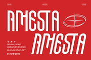Amesta || Modern Sans Serif Font, a Sans Serif Font by Ermedia Studio (Thumbnail 1 of 10)