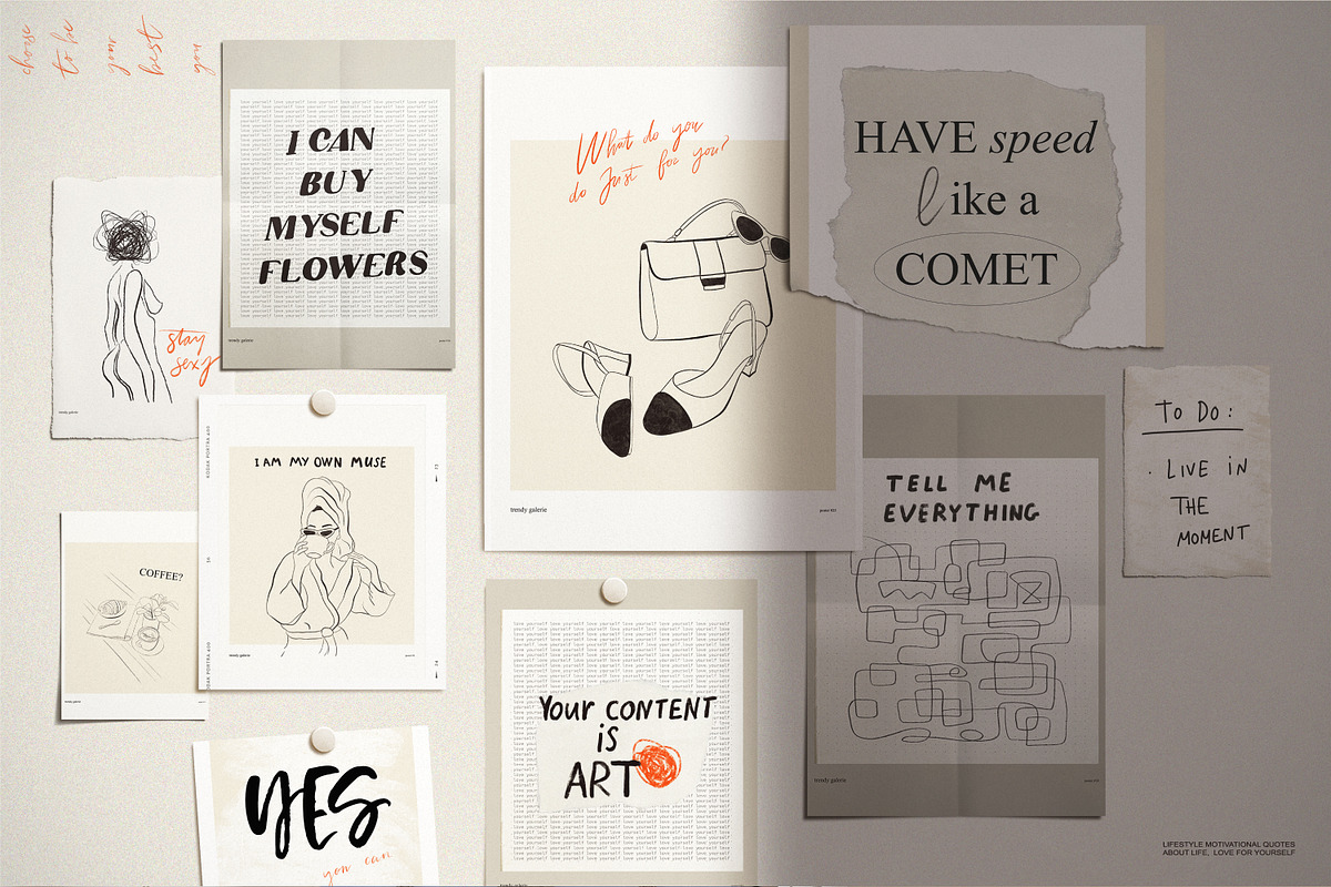 Late Bloomers Posters collection, a Decorative Illustration by lokko studio (Photo 7 of 10)