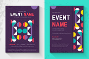 Modern Geometric Event Flyer, a Templates & Theme by studiogstock (Thumbnail 2 of 2)