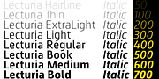 Lecturia, a Sans Serif Font by ingoFonts (Thumbnail 3 of 10)