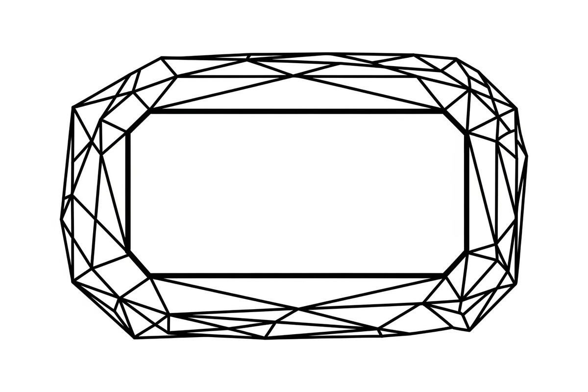 Geometric Polygon Frame Bundle, an Illustration by Creativeshirt (Photo 21 of 31)