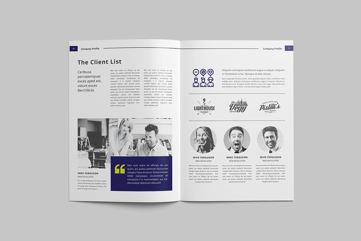 Proposal Business Brochure, a Brochure Template by Tanber Hossen (Photo 7 of 14)