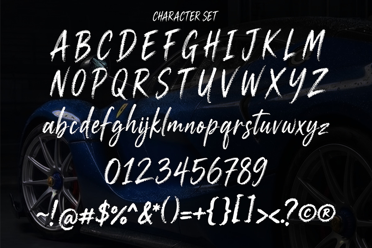 Medasron – Authentic Brush Font, a Script Font by Sealoung (Photo 9 of 10)