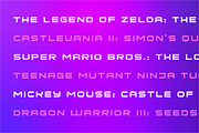 Technoise Futuristic Font Family, a Sans Serif Font by alpercakici (Thumbnail 11 of 13)