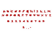 Hacked Font, a Font by Hughie Design Co. (Thumbnail 2 of 6)
