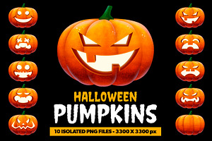Halloween Pumpkins Clipart
