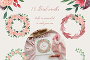 Modern Bridal Floristry Berry Pink, a Decorative Illustration by Catch the Dream Art (Thumbnail 8 of 14)