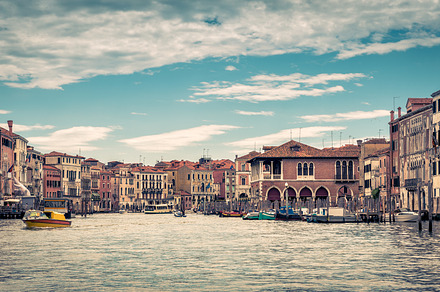 Grand canal in venice featuring 16, 9, and architecture, an Architecture Photo by Lopatin Photo