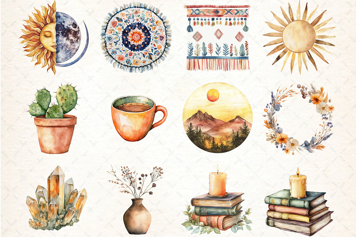 Master Resell Rights Clipart Bundle, an Illustration by DreamCafeArt (Photo 3 of 5)