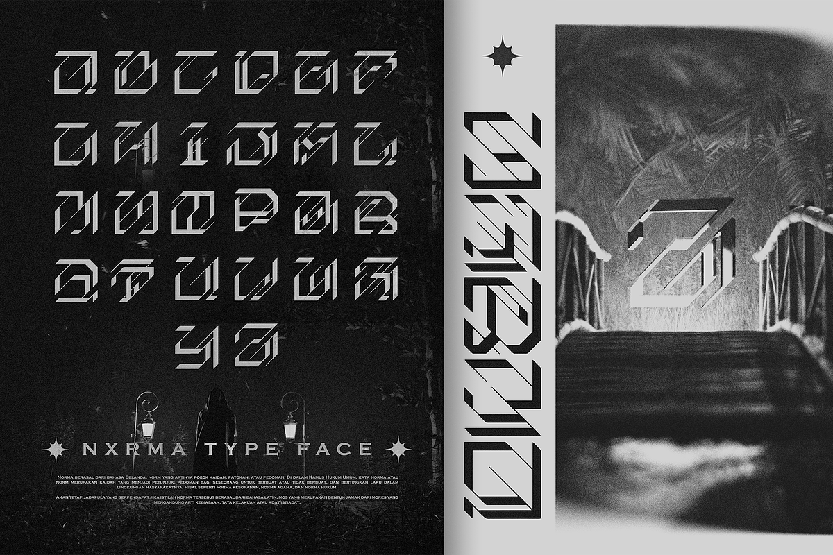 NXRMA TYPEFACE // Display Font, a Font by NXRMALIST (Photo 2 of 3)