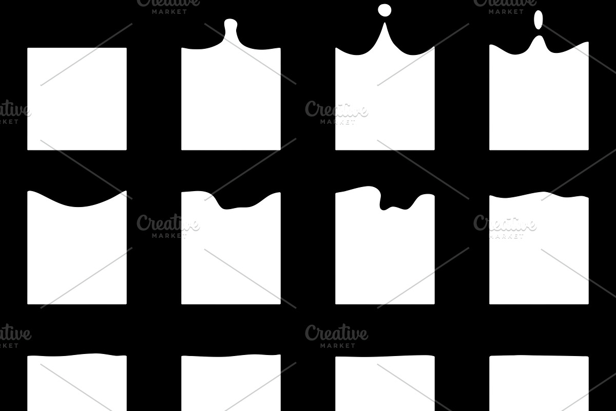 Sprite Sheets Liquid. Ready for, an Illustration by YashkovskiyMD
