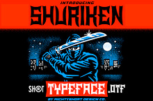 Shuriken Typeface