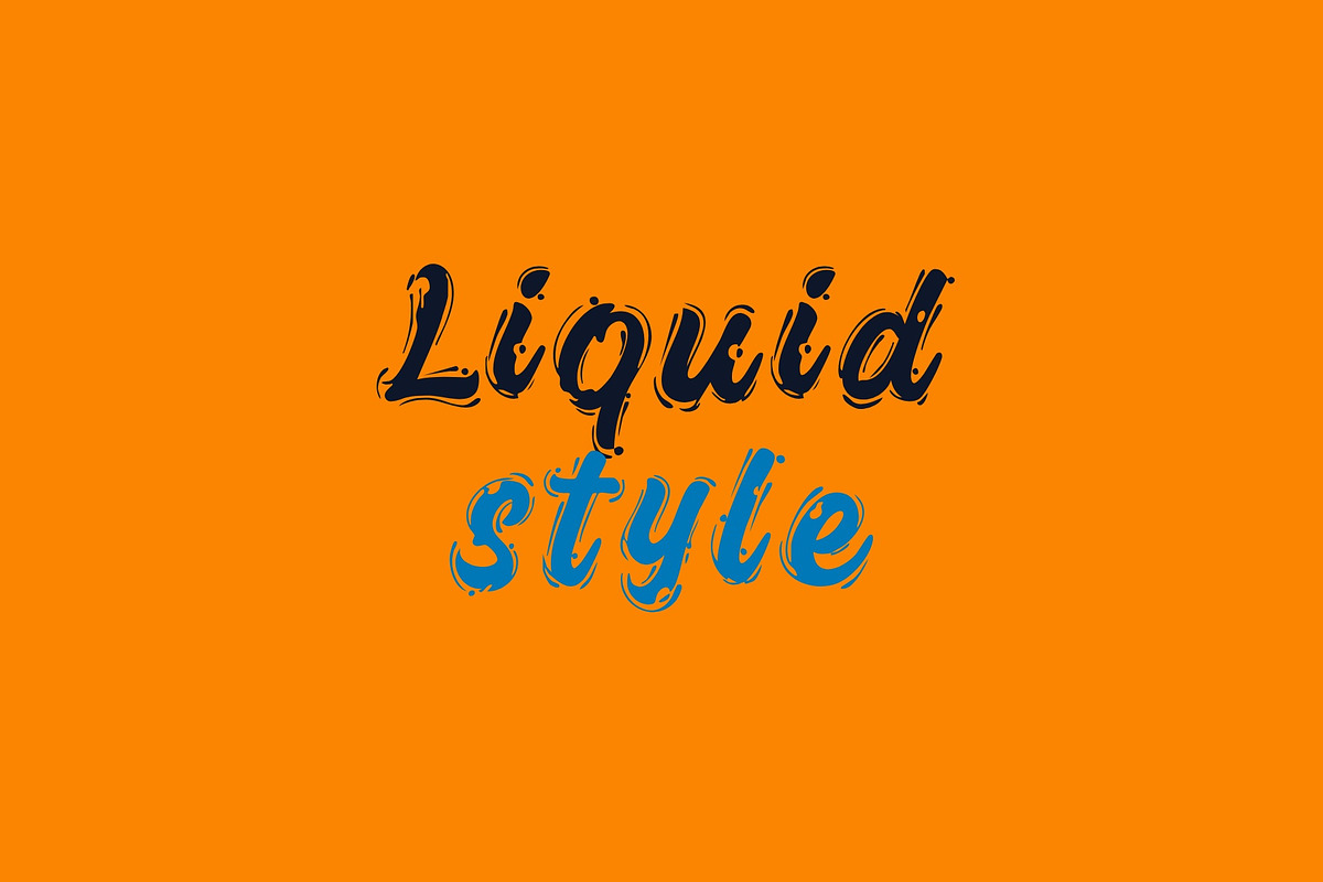 Fluxoria Decorative Font, a Handwritten Font by Graphic Spirit (Photo 7 of 8)