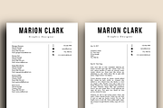 Simple Resume Template (MS Word), a Resume Template by Priiiiiiiiiiiiiint ! (Thumbnail 2 of 2)