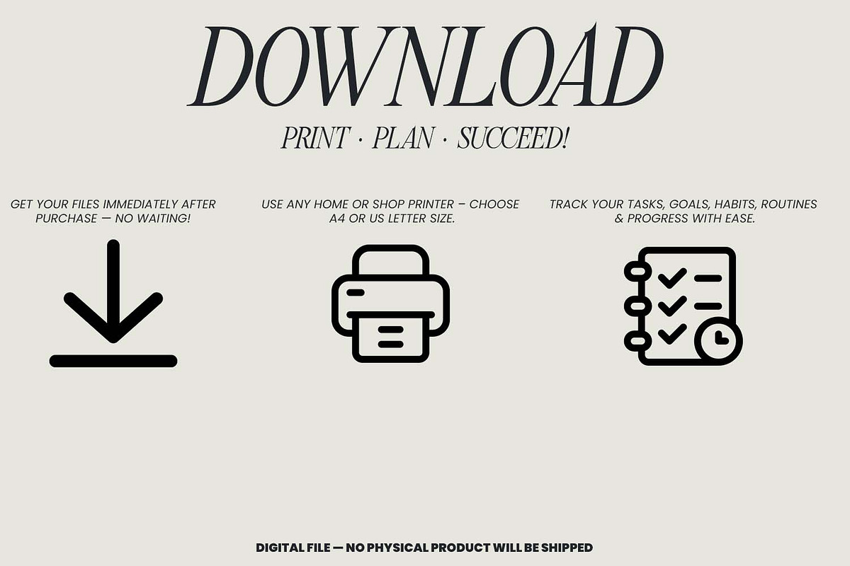 2026 Yearly Planner, a Presentation Template by Ahluva Studio (Photo 7 of 9)