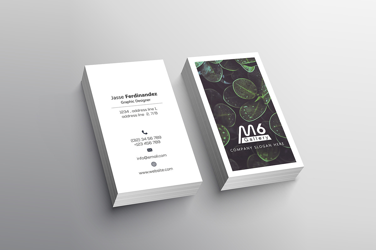 Unique 50 Business Card Bundle, a Business Card Template by M6 Gallery (Photo 115 of 151)