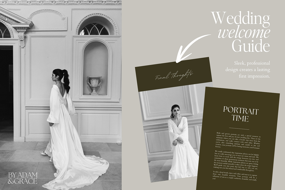 Wedding Photographer Welcome Guide, a Presentation Template by Adam and Grace (Photo 5 of 25)