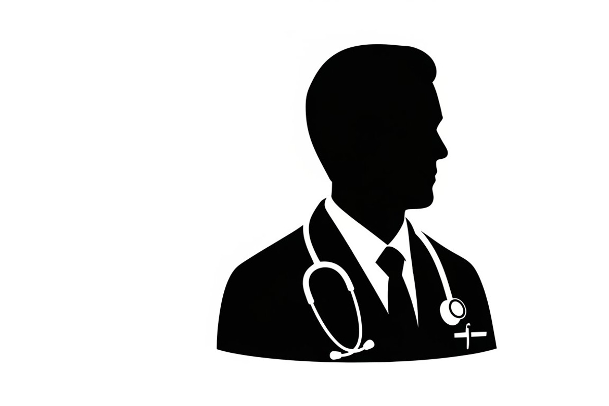 doctor and nurse silhouettes, an Illustration by Amazin_art (Photo 5 of 31)