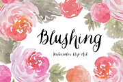 SALE! HUGE Watercolor Flower Bundle, an Illustration by Emerald & Ivy Studios (Thumbnail 14 of 23)