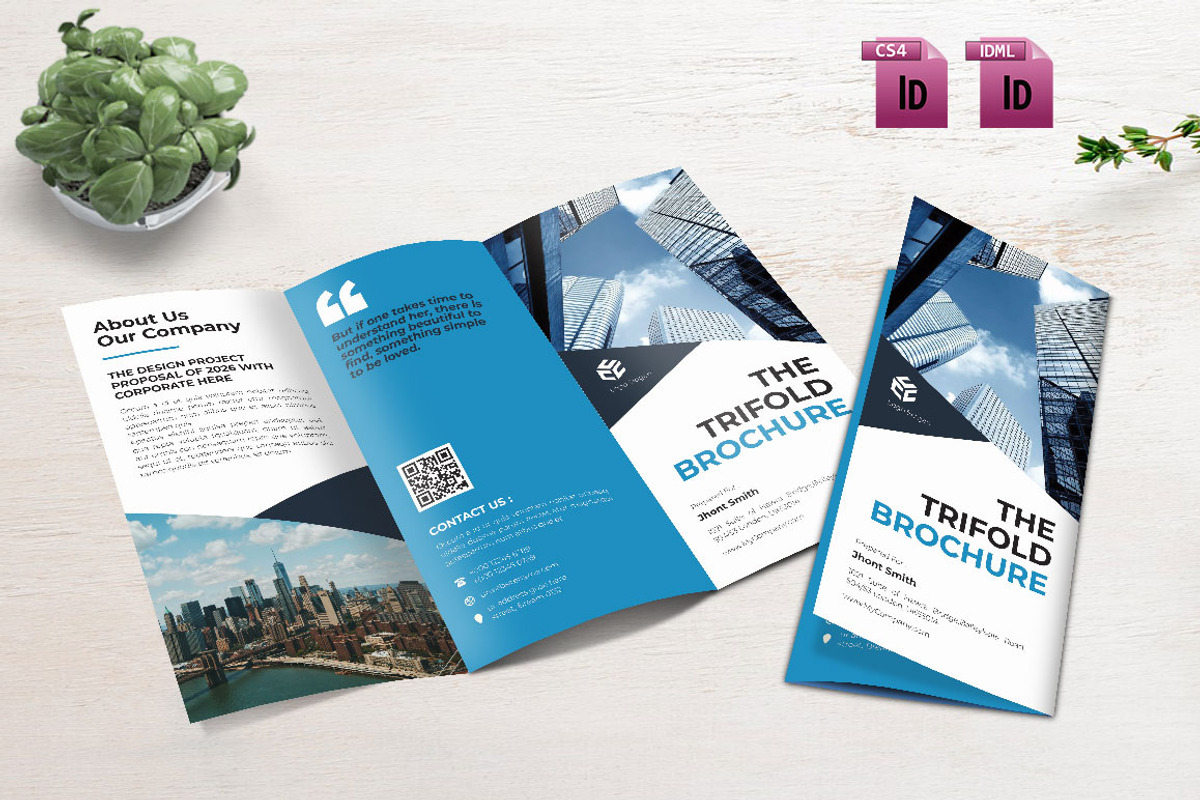Tri-Fold Business, a Brochure Template by yanindesign (Photo 1 of 3)