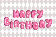 Pink Bubble letters and numbers, an Object Graphic by Idressart (Thumbnail 5 of 5)