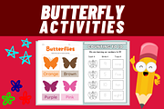 Butterfly Crafts Activities Workbook, a Templates & Theme by Premium Digital Templates (Thumbnail 2 of 4)
