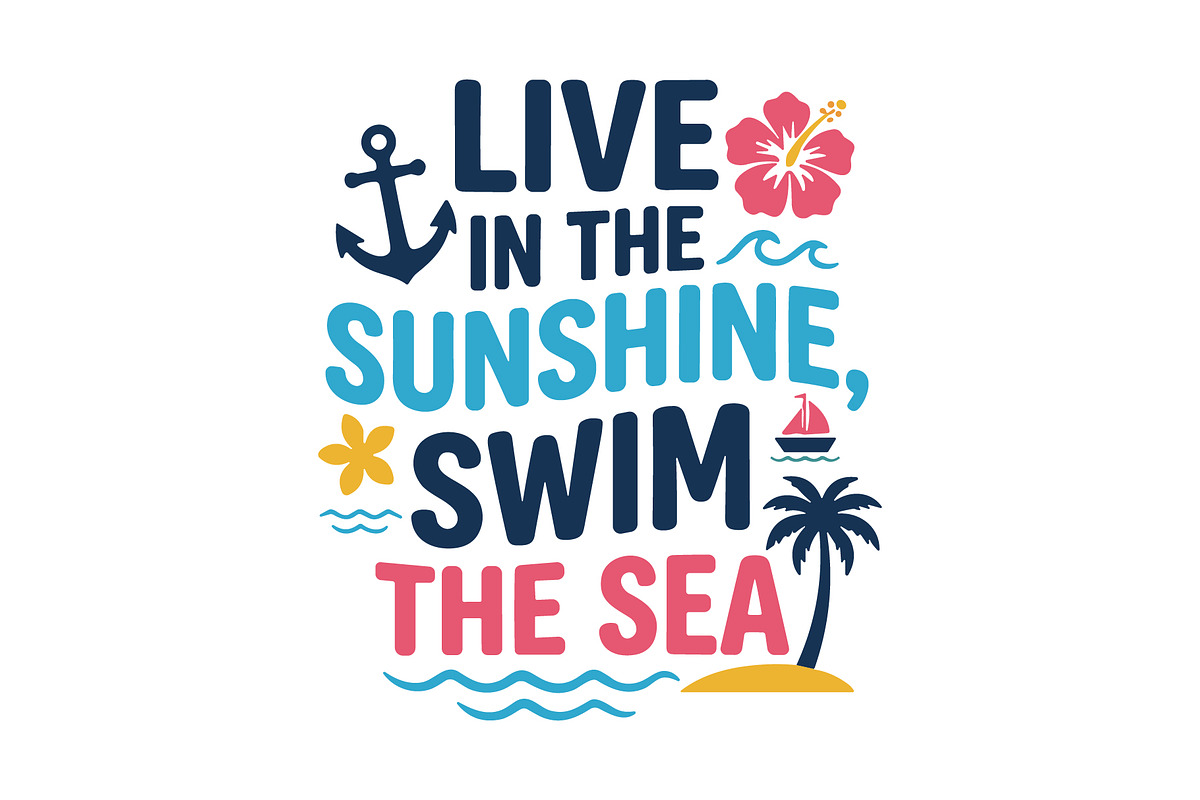 Summer Vacation Quotes, a Seasonal Illustration by Artivon (Photo 9 of 11)