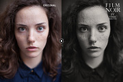 Film Noir B&W Photoshop Actions preview 6