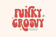 Funky Groovy - Retro Groovy Font