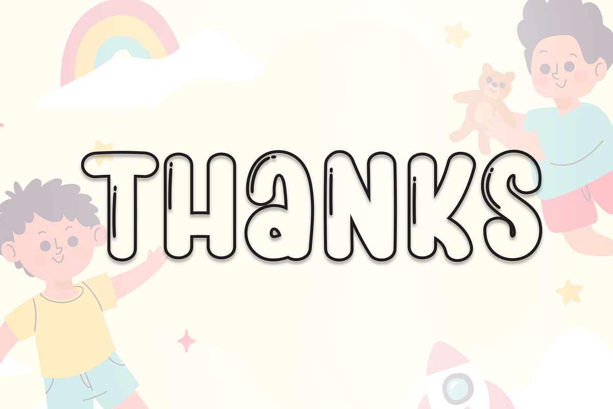 Play Kids | Script Font, a Script Font by Scratchones (Photo 8 of 8)