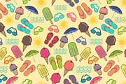 Seamless Summer Patterns Vector, a Pattern Graphic by wowpatterns (Thumbnail 3 of 5)